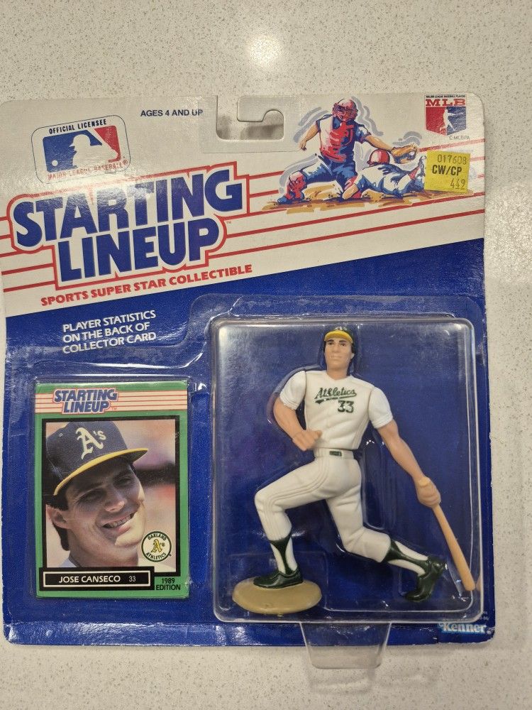 Starting Lineup Jose Canseco 1989