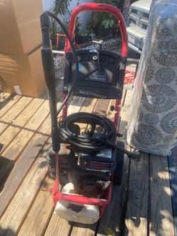gas-powered Predator Pressure Washer