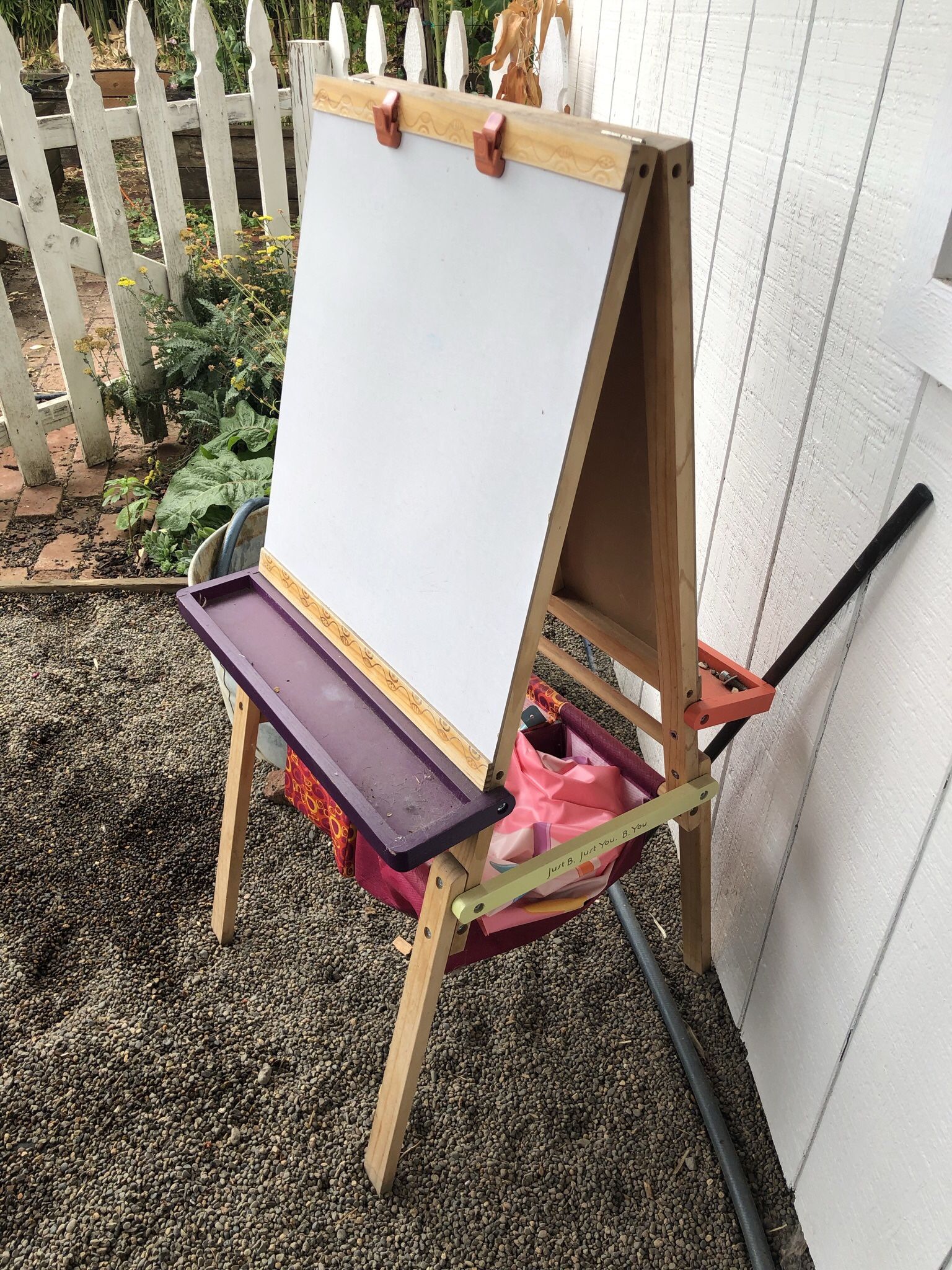 Kids Easel With Storage 