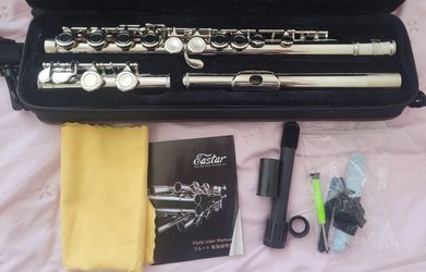 Eastar Student Flute with Case and Accessories
