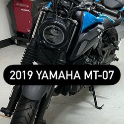 2019 Yamaha MT07 / MT-07