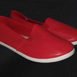 Airwalk Red Slip Ons Women's 7.5