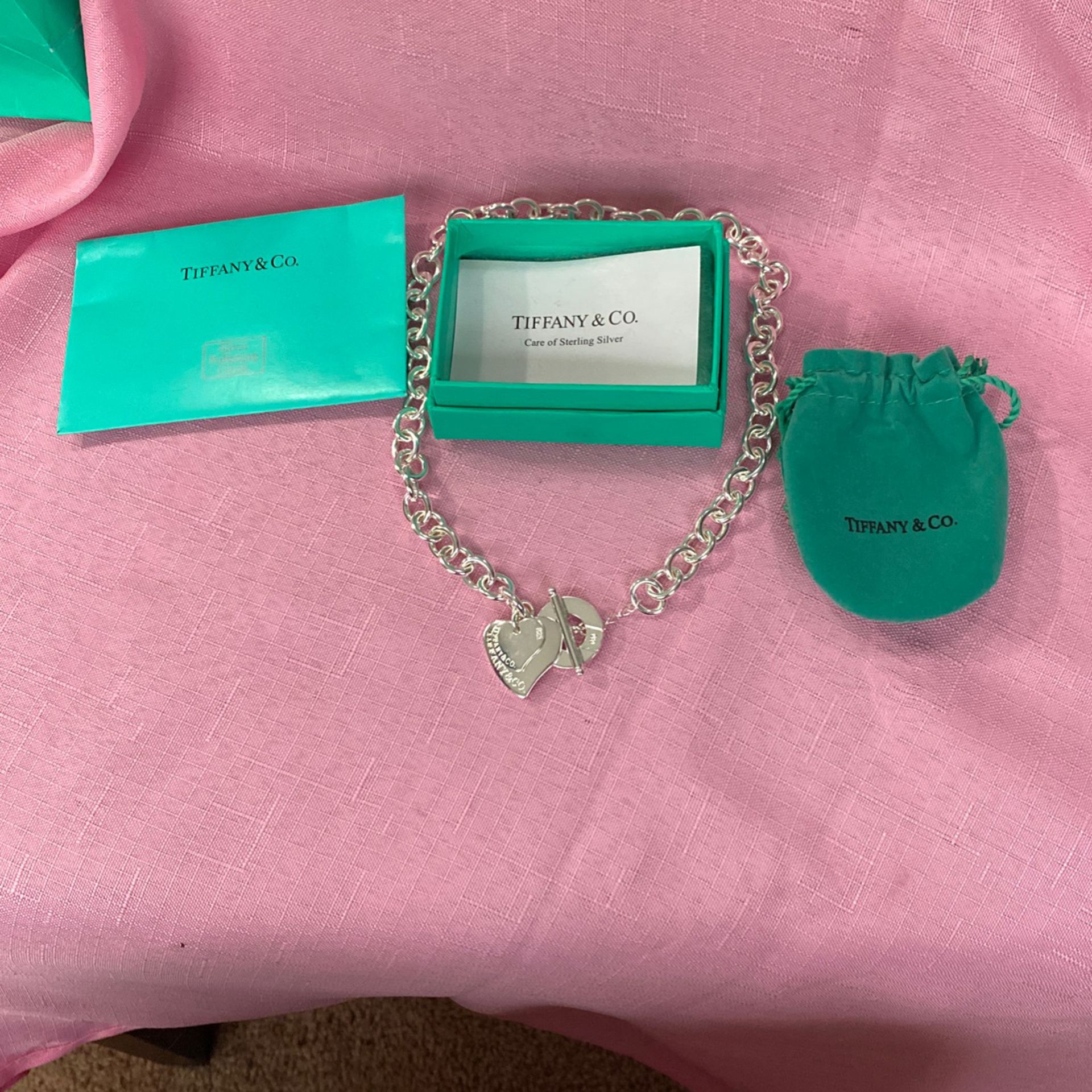 New Tiffany & Co Heart Necklace