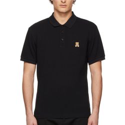NEW Moschino Men’s Teddy Bear Polo Shirt - Black Size USA 40 / Large 