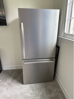 Hisense stainless steel refrigerator