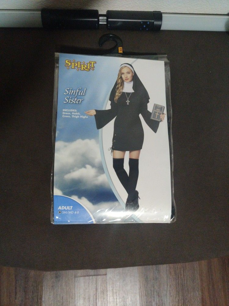 Sinful Sister Halloween Costume Spirit Adult Small To Medium