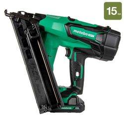Metabo HPT 15 GA Cordless Brushless Angled Finish Nailer