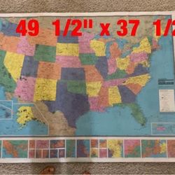 U. S  map   -  $3