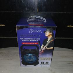 Santana Portable Kareoke Speaker 