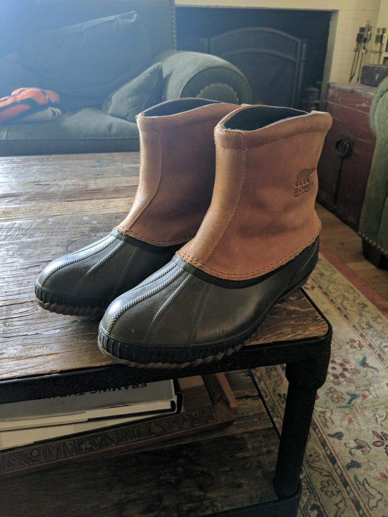 Sorel Winter Slip-on Boots Men's Sz 10
