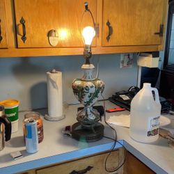 Antique Lamp No Shade