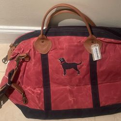 Brand New Waxed Weekender Tote