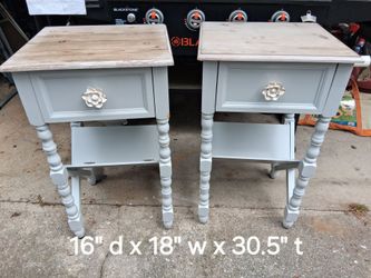 Pair of Side Tables