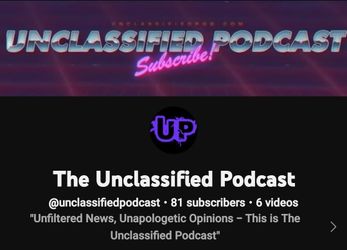 Hey guys please like mine and my freinds podcast! Like and subscribe!

A humble request please 🙏 


https://youtube.com/@unclassifiedpodcast