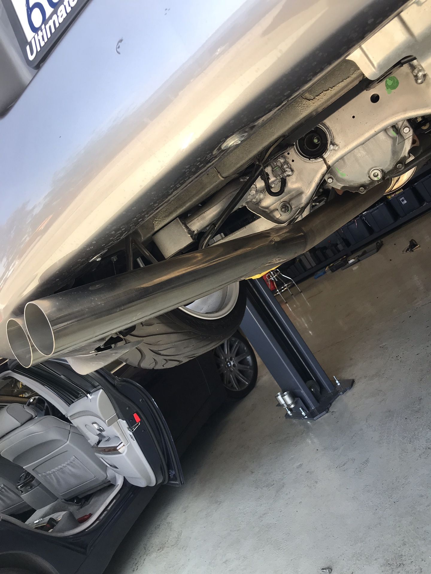 ISR single exit blast pipe for 350z