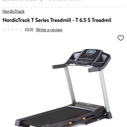 Treadmill Nordic Trac 6.5s $550 Each New In box 