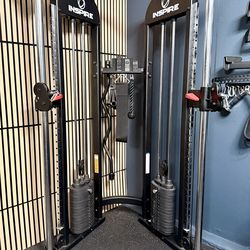 Inspire FTX Functional Trainer + Bench – Home Gym