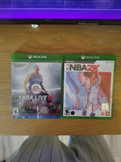 2 NBA Xbox One Games Bundle –  (Live 16 + 2K22)