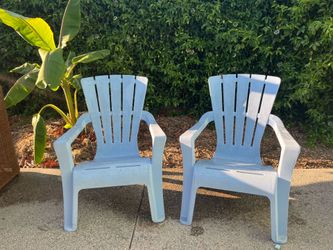 2 Adirondack chairs