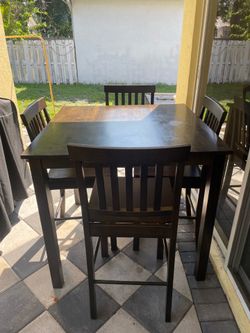 Dinning table with 4chairs