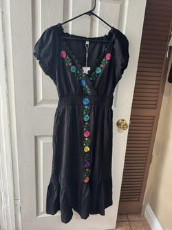 Vestido Mexicano Talla M de Mujer 