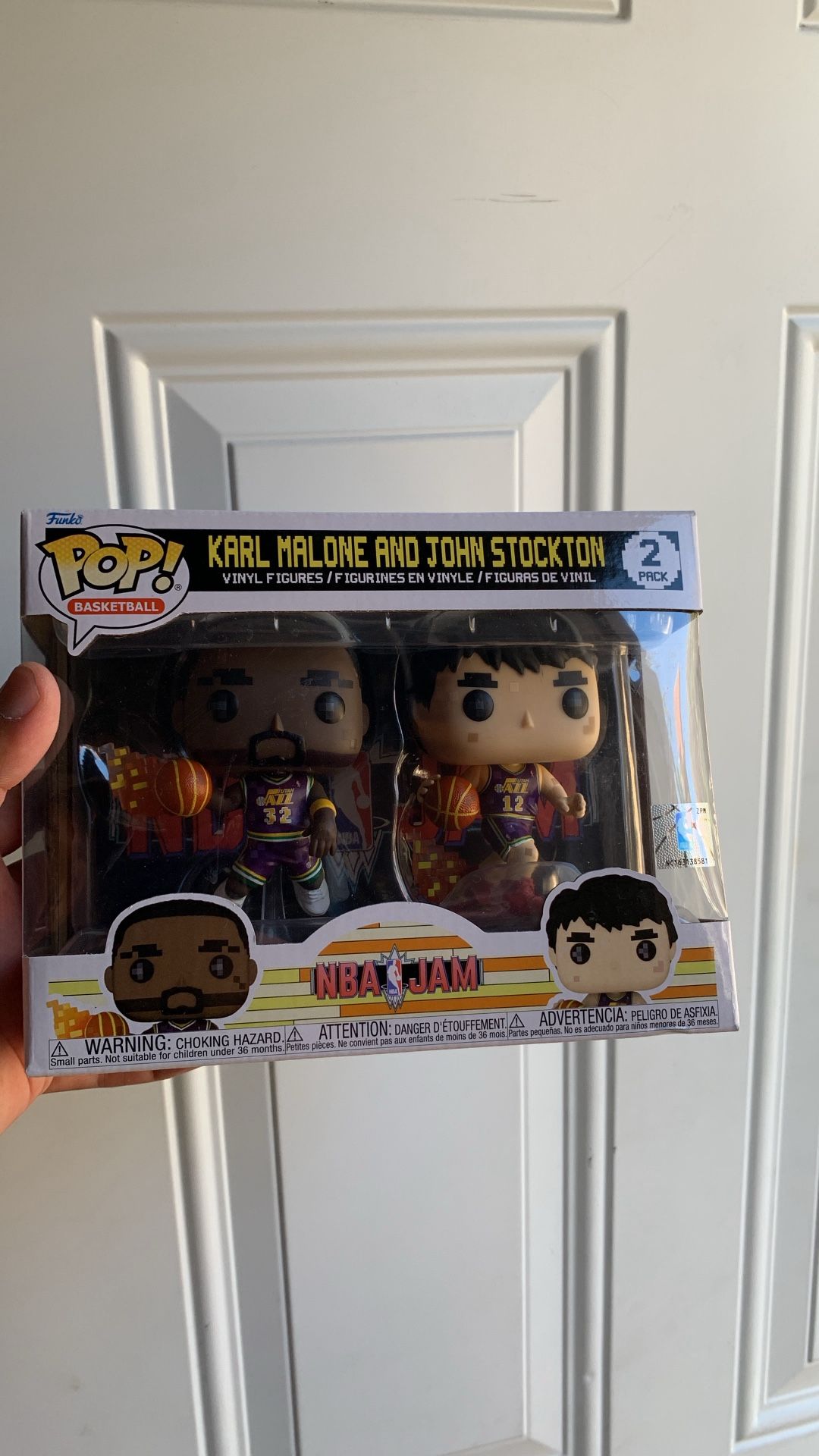 Funko pop basketball 2 pack NBA JAM: Karl Malone and John Stockton