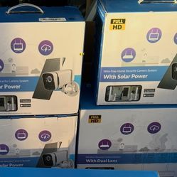 Camera Set Of 4 Solar 