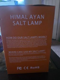 Himalayan Salt Lamp in Box