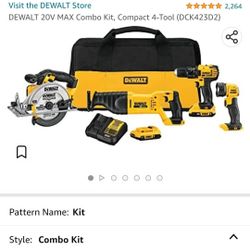Dewalt 4 Piece Combo