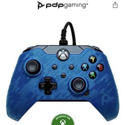 PDP Gaming Wired Controller: Midnight Blue - Xbox One/X