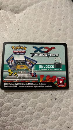 Pokémon TCG Online XY Furious Fists Code Card