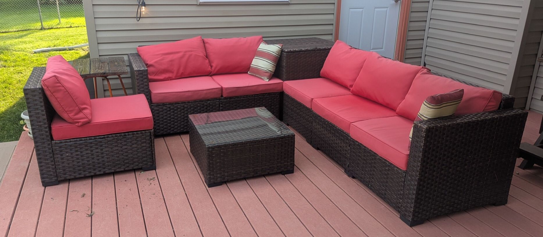 Outdoor Patio Seat Set Couch