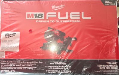 Milwaukee 7-1/4" Dual Bevel Sliding Compound Miter Saw