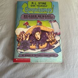 90s Vintage R.L. Stine Give Yourself “GOOSEBUMPS”