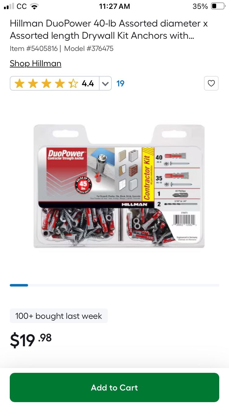 DuoPower Anchor Contractor Strength