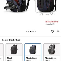 Swiss Digital Travel Backpack 