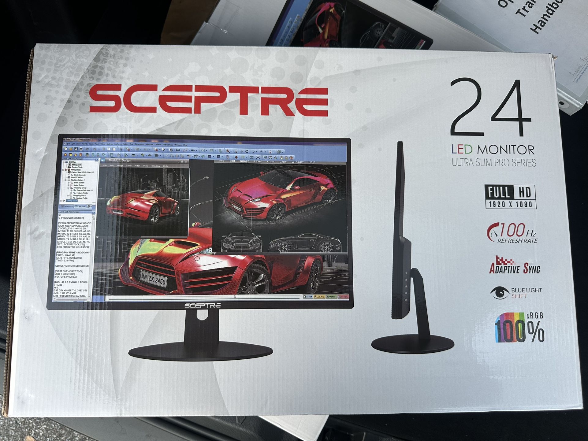 Sceptre 24 inch led monitor ultra slim pro series