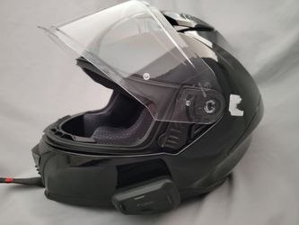 BILT Vertex Full Face Helmet (Size Medium with Cardo Spirit Bluetooth System