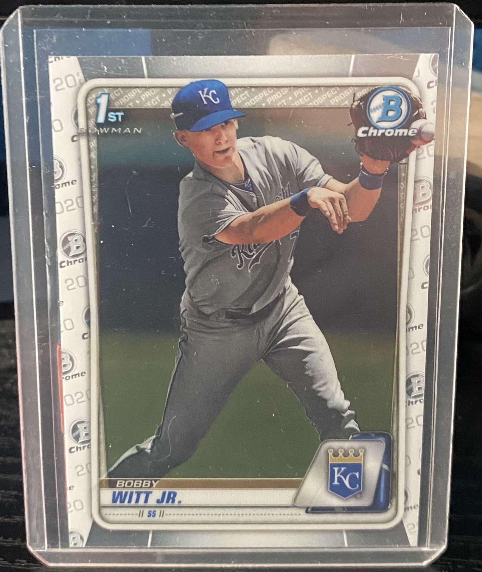 2020 Bowman - Chrome Prospects Bobby Witt Jr #BCP-25 (RC)