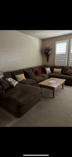 Brown couch