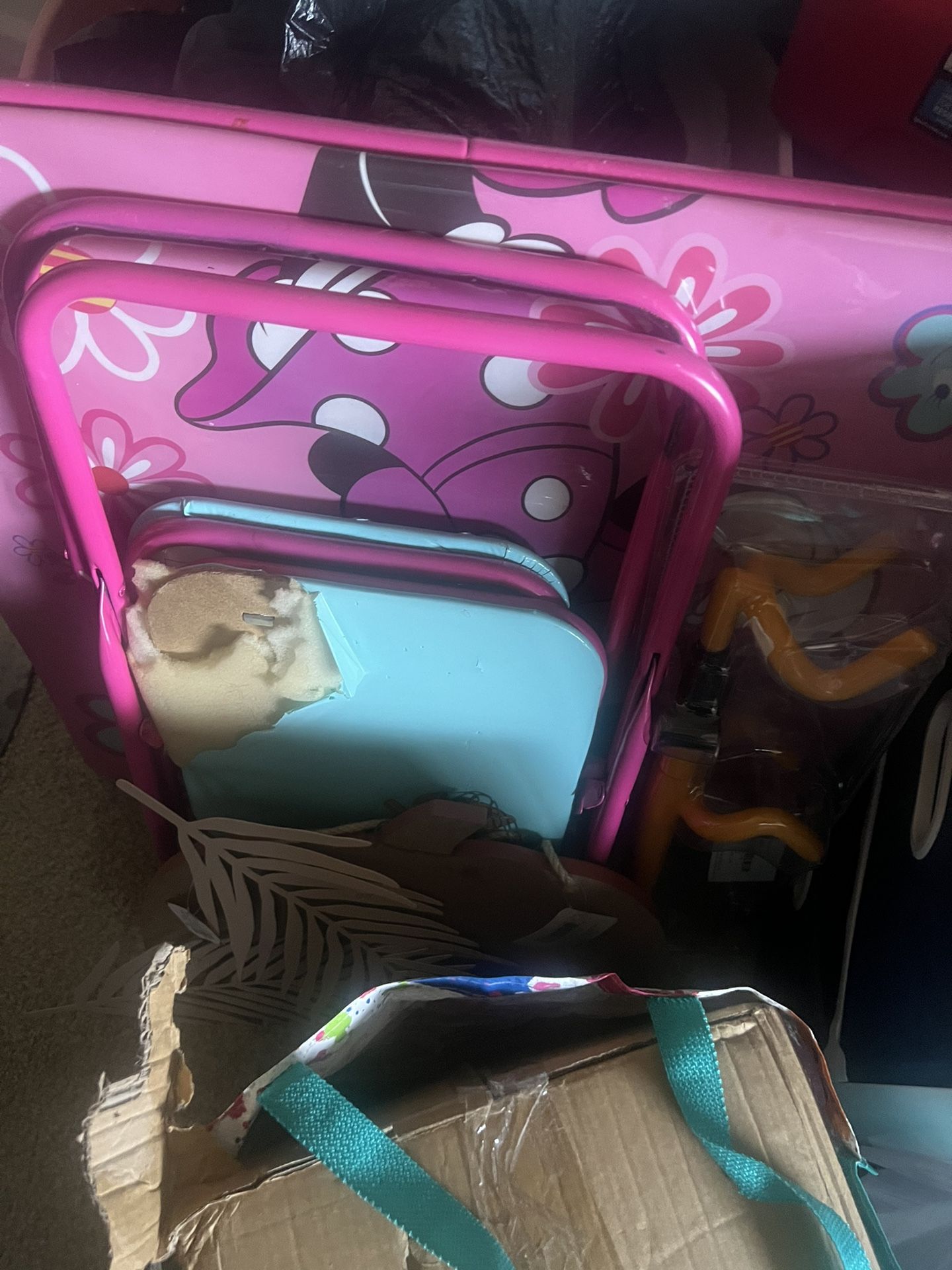 Kids Table May Need New Chairs 