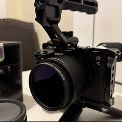 Sony ZVE1 4k Great Full Frame 4k professional camera.  Can shoot up to 120FPS Cinematic Video. Haven’t been using it because of time.  My loss is your
