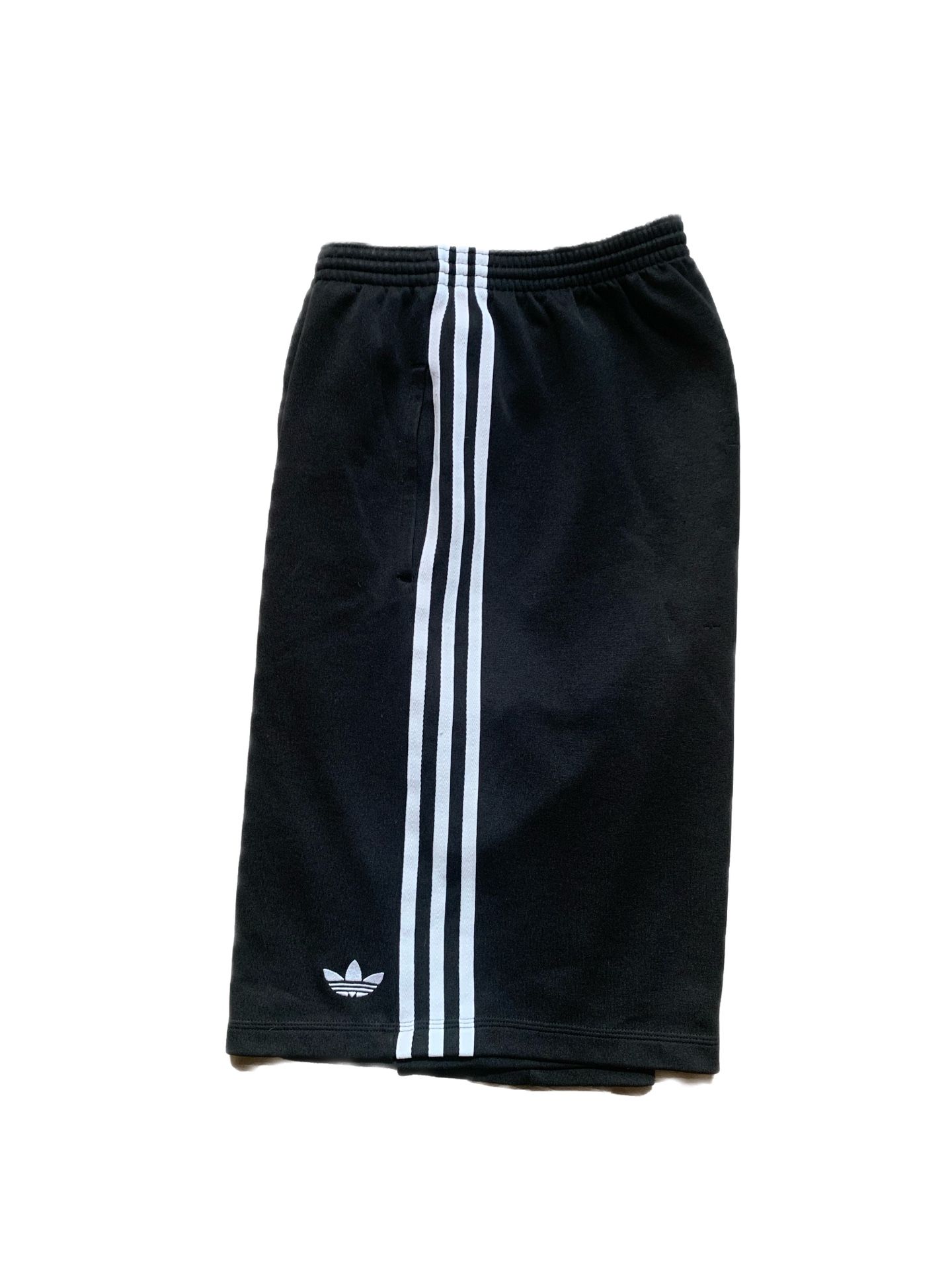 Adidas Mens Black White Basketball Shorts M