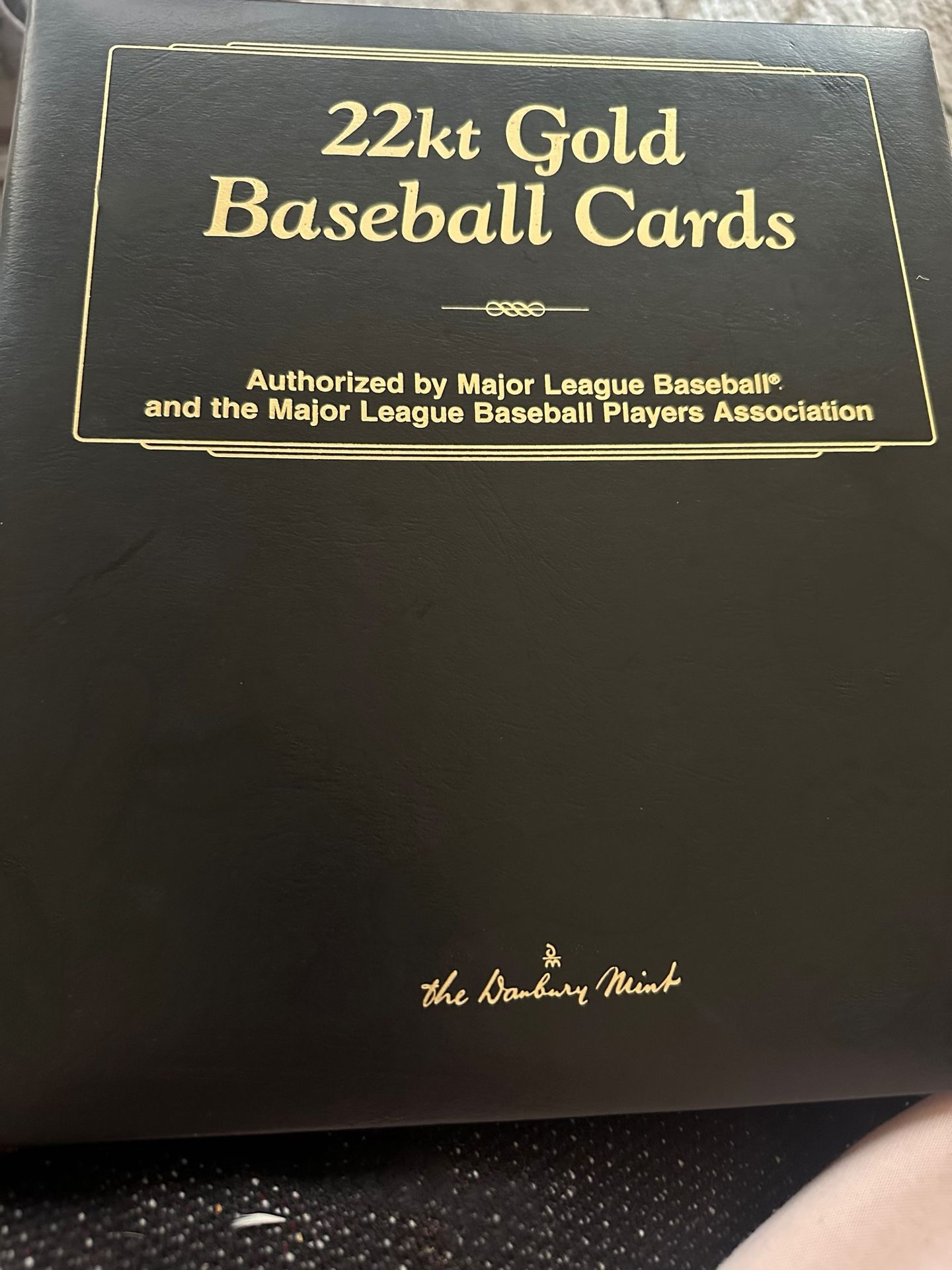 Danbury mint 22k Baseballs Cards (50 Cards)