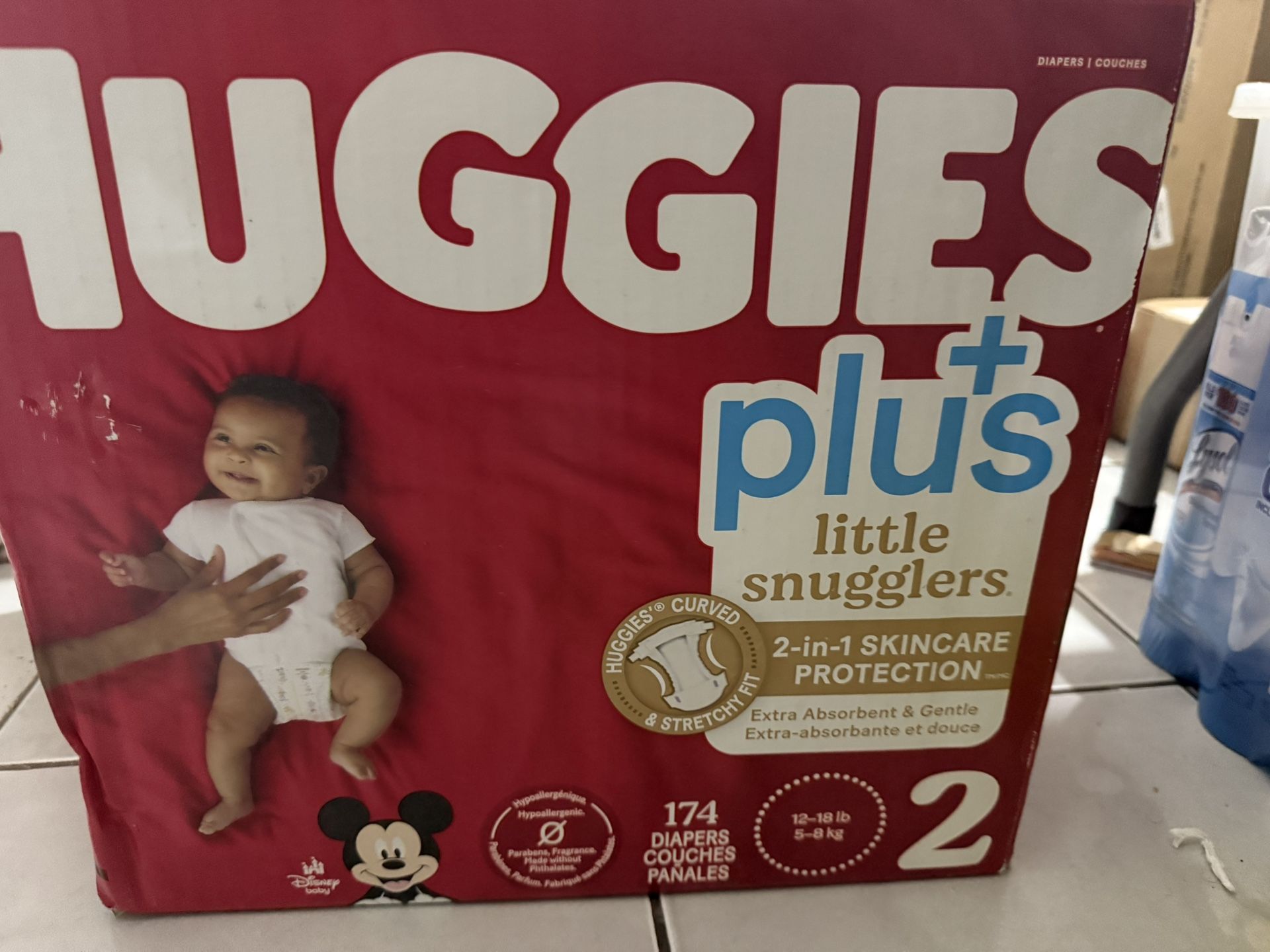 Huggies Plus Little snuggles Size 2