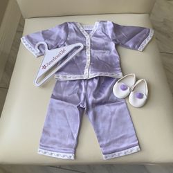 American Girl Doll Nellie Parkinson Satin Pajamas | RETIRED