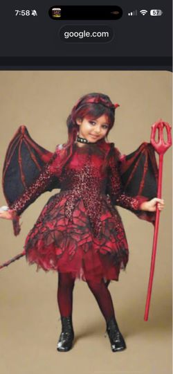 Chasing fireflies devil costume