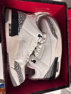 Jordan 3 White Cement