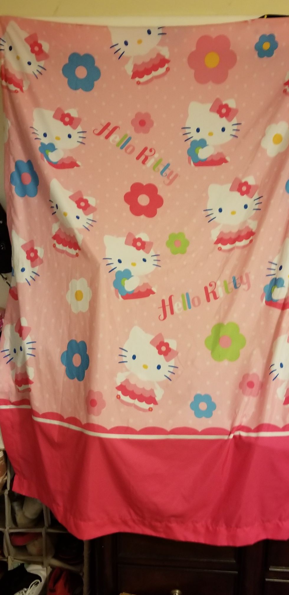Hello Kitty curtains