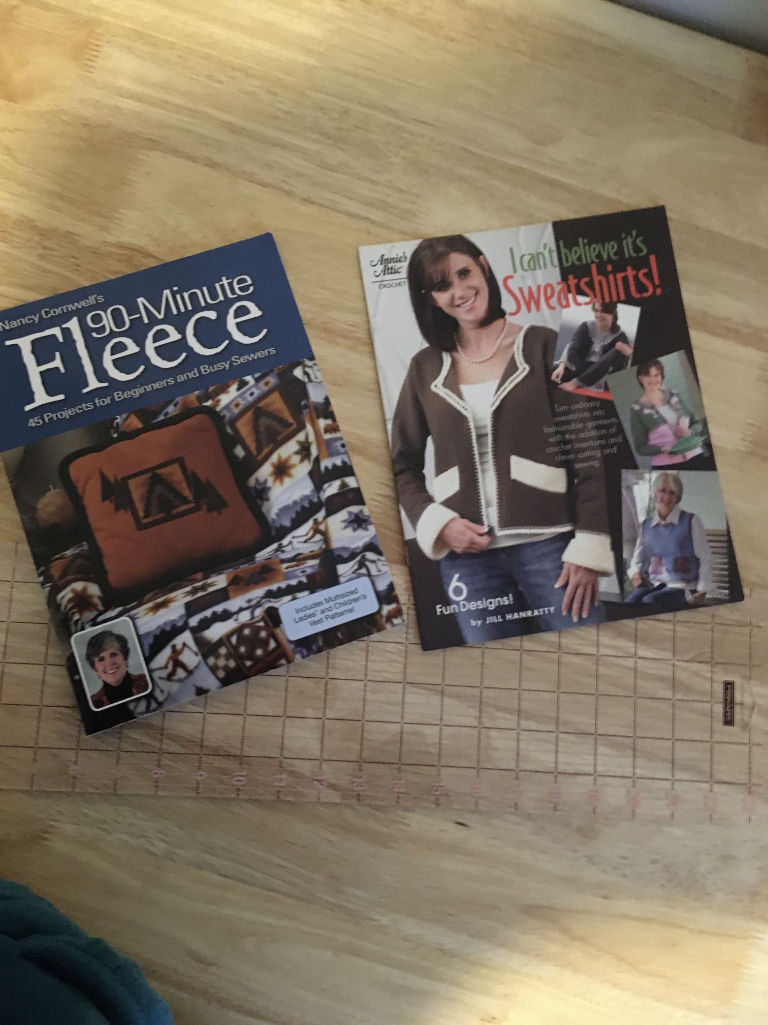 Books for sewing fleece and sweat shirts